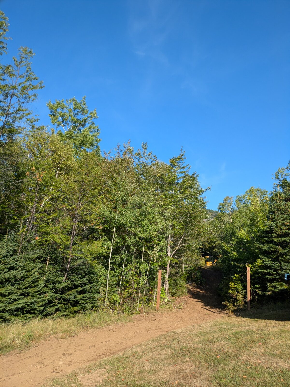 Maintained private access route through a Cape Breton property